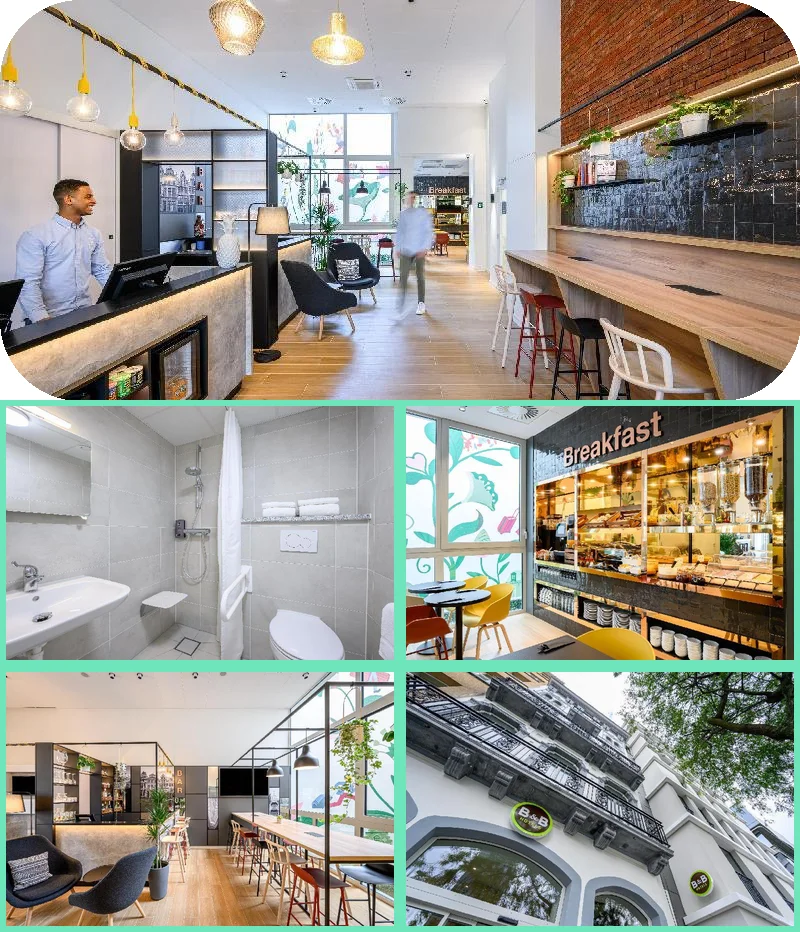 B&B Hotel Brussels Centre Gare du Midi B&B Hotel Brussels Centre Gare du Midi 메인 이미지