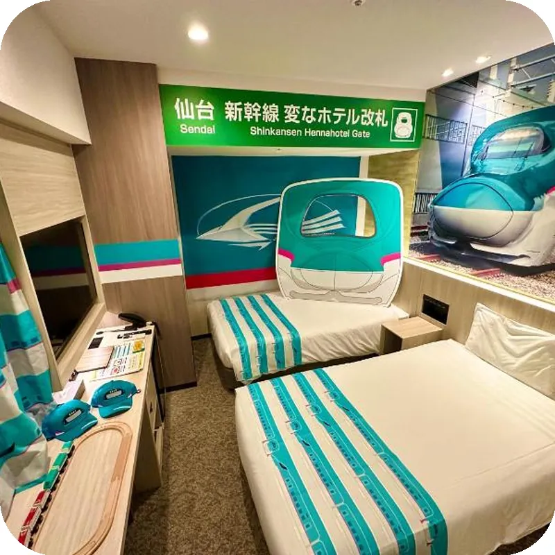 Henn na Hotel Premier Sendai Kokubuncho 호텔 내부 이미지