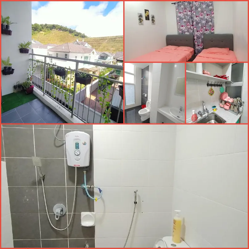 Abah Apartment 2 bilik Golden Hills Muslim Only 호텔 기타 이미지