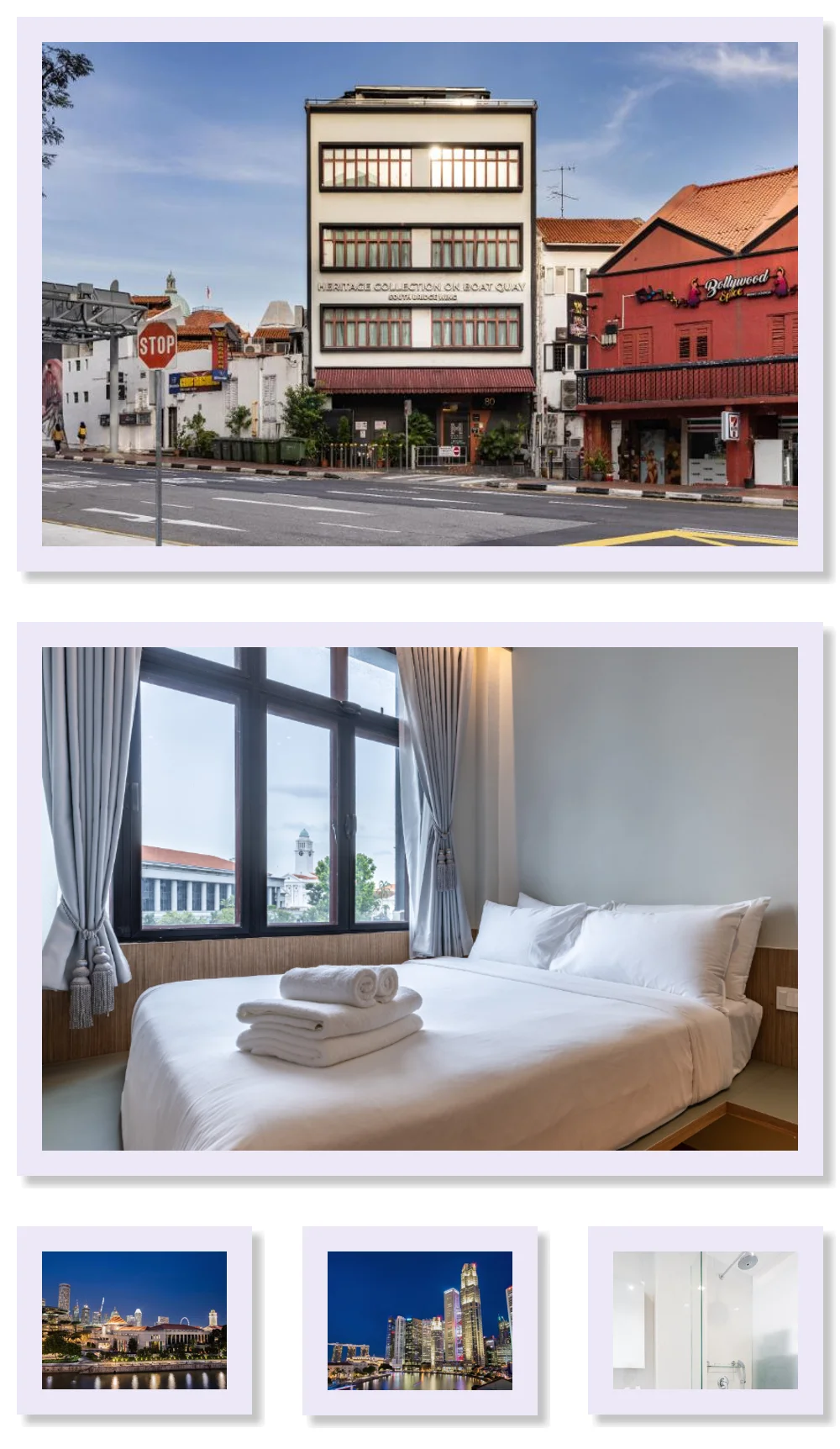 NEWLY REFURBISHED - Heritage Collection on Boat Quay - South Bridge Wing - Mobile App Check-In NEWLY REFURBISHED - Heritage Collection on Boat Quay - South Bridge Wing - Mobile App Check-In 메인 이미지