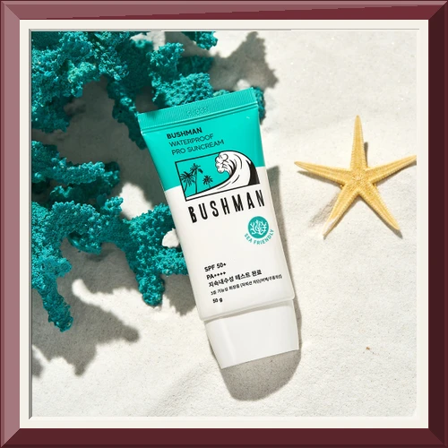 부쉬맨 워터프루프 프로 선크림 SPF50+ PA++++ 50ml, 1개 사진3