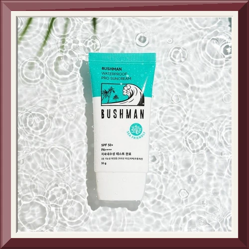 부쉬맨 워터프루프 프로 선크림 SPF50+ PA++++ 50ml, 1개 사진4