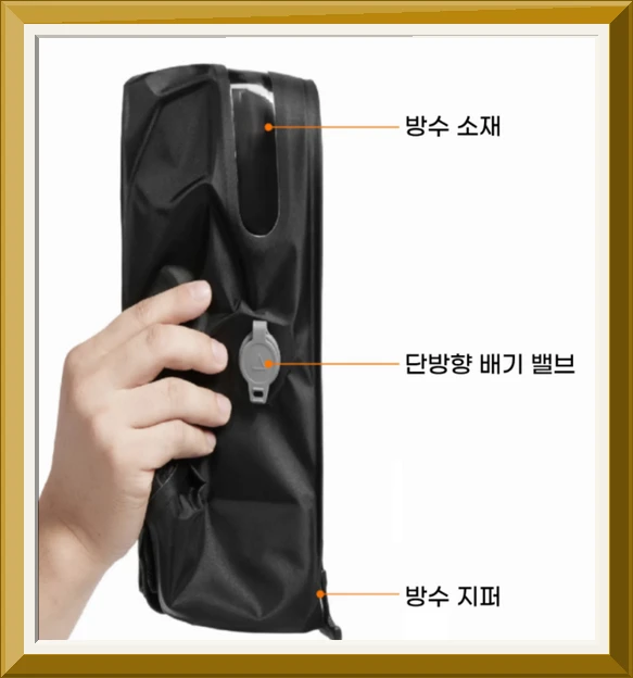 대용량 진공 압축 보관 가방 여행용 휴대용 다용도 수납 파우치 방수 방습 압축팩 사진2