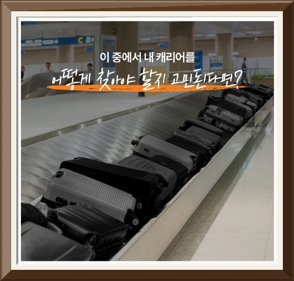 큐랑 캐리어 벨트 십자형 스트랩 잠금장치 보안 도난방지 밴드 사진2