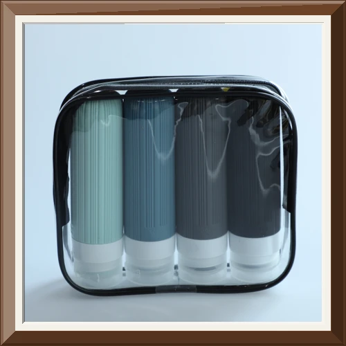 여행용 실리콘 공병 수영장 샴푸 통 캠핑 소분 용기 대용량 90ml 4P세트 트래블투게더 사진4