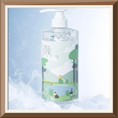아리라끄 알로에수딩젤 1L 피부과 대용량 무알콜 아기수딩젤 쿨링 바디로션 사진2