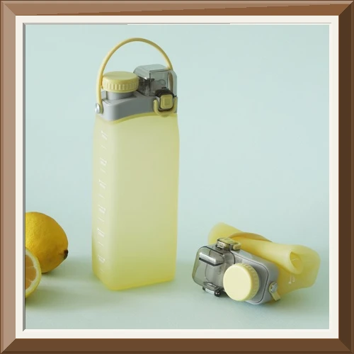 무디타 플래티넘 실리콘 물병 접이식 롤업 텀블러 물통 600ml / 빨대텀블러 휴대용 물통 사진3