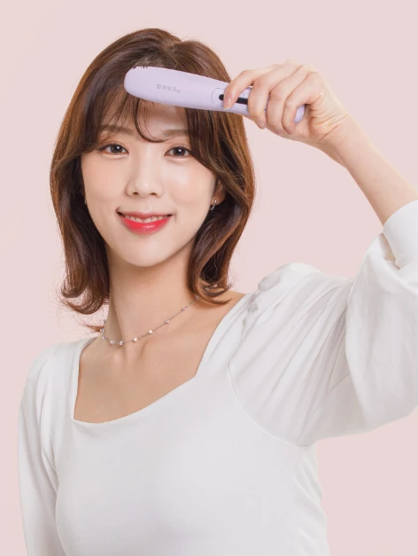 디하우트 러블리 미니 무선 고데기 앞머리 볼륨 고데기 휴대용 사진5