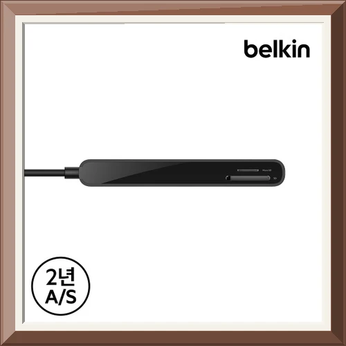벨킨 8in1 유니버셜 USB C타입 멀티 허브 100W 기가비트 이더넷 INC024fq 맥북 노트북 USB확장 사진2