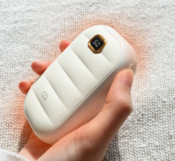 오아 볼록 핸디 난로 미니 휴대용 USB 충전식 양면발열 핫팩 손난로 대용량 보조배터리 사진3