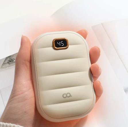 오아 볼록 핸디 난로 미니 휴대용 USB 충전식 양면발열 핫팩 손난로 대용량 보조배터리 사진5