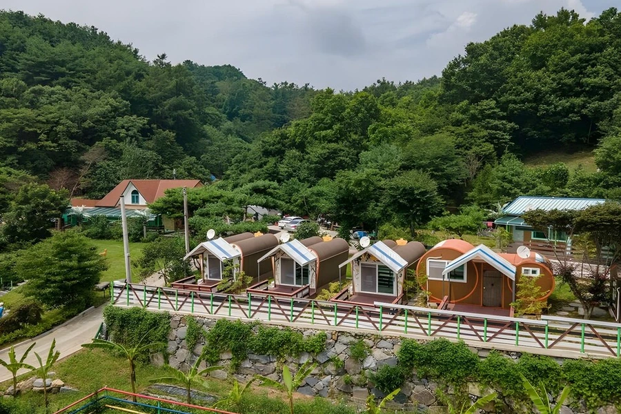 하나 숲 관광농원 객실 내부