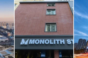 왼쪽부터 오크우드 프리미어 인천, Monolith Stay Hotel Incheon Bupyeong Station, 골드코스트호텔 외관